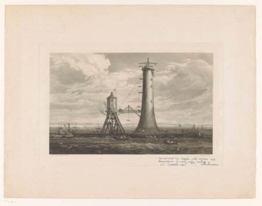 Construction of the Bell Rock lighthouse