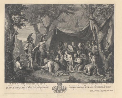 Alexander the Great with the Queens of Persia