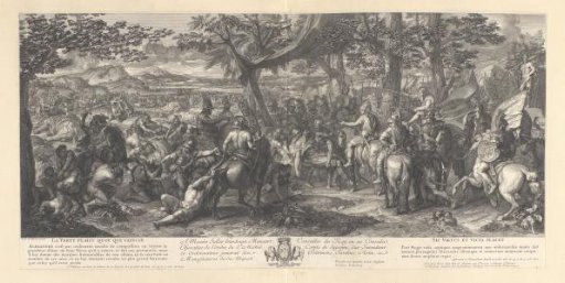 Porus Wounded in the Battle with Alexander the Great