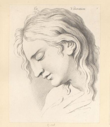 Face of a Woman in Adoration