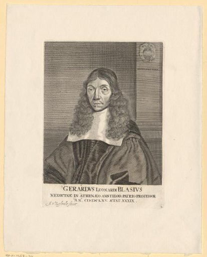 Portrait of Gerardus Blasius