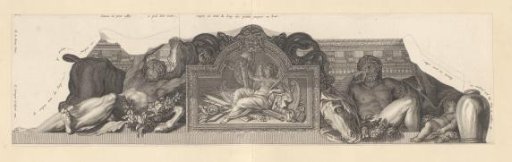 Relief flanked by Hercules with the Cretan bull and Hercules with a horse of Diomedes