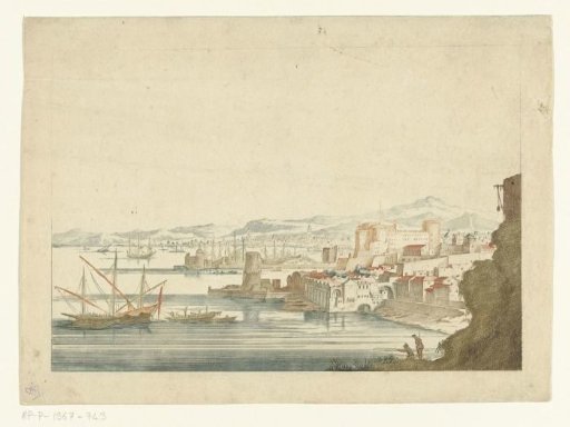 View of an Italian harbour