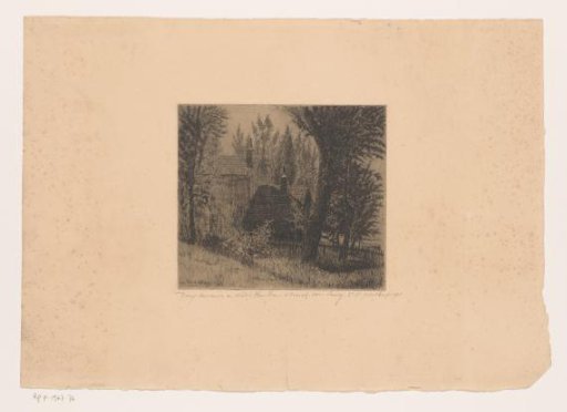 House in a Landscape near Moret-sur-Loing