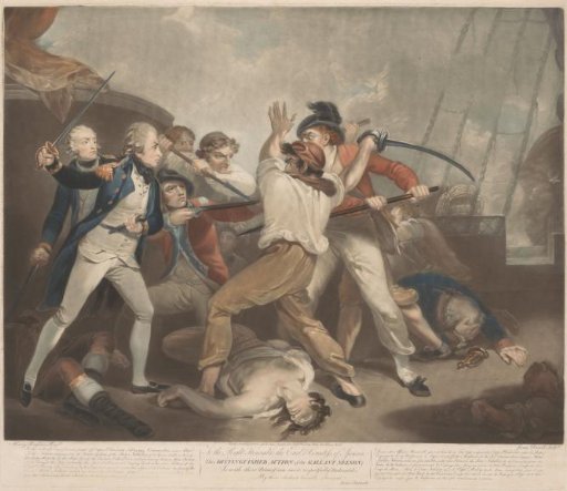 Horatio Nelson Defeats the French at Cape St. Vincent