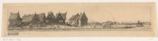 View of the island of Marken