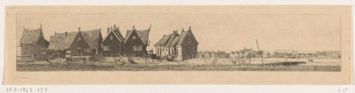 View of the island of Marken