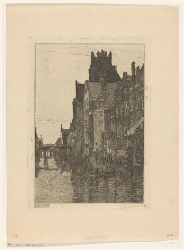 Houses on the Voorstraatshaven in Dordrecht