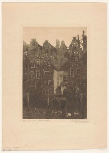 Houses on the Voorstraatshaven in Dordrecht