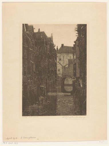 Houses on the Voorstraatshaven in Dordrecht