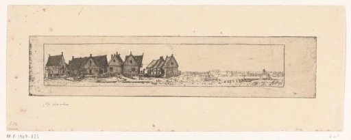 View of the island of Marken