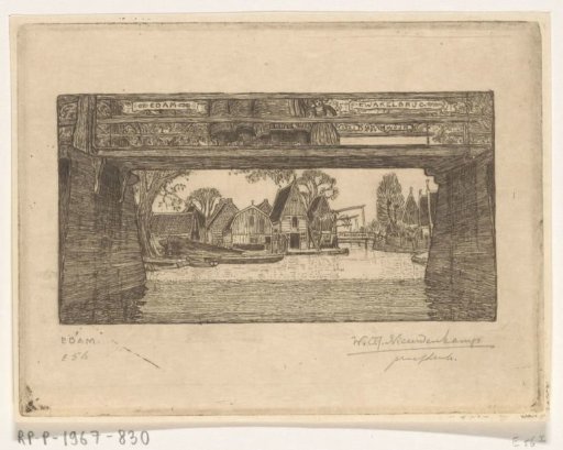 Kwakel Bridge in Edam