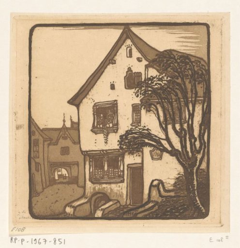 Street in a town on the Moselle