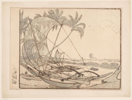 Sails drying in Colombo