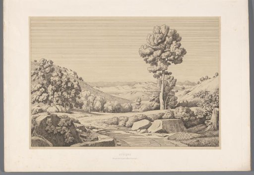 Landscape with a road