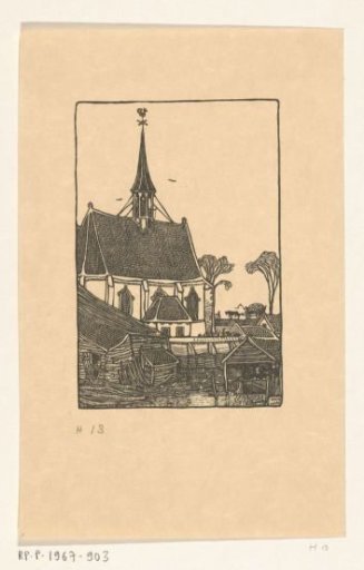 Church with Churchyard in Spaarndam