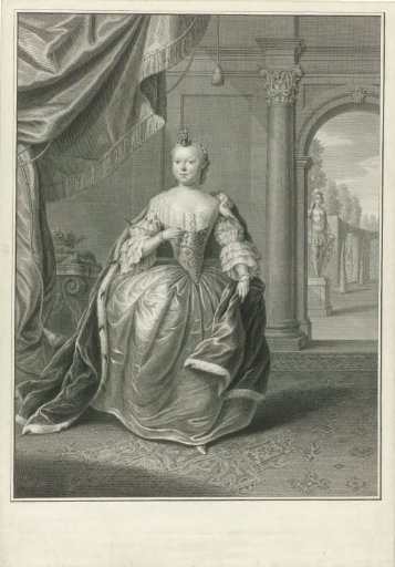 Portrait of Carolina, Princess of Orange-Nassau