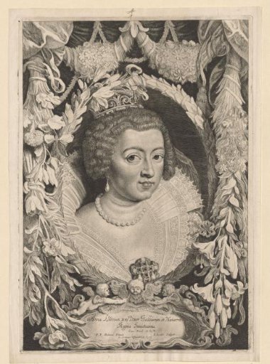 Portrait of Anne of Austria, Queen of France
