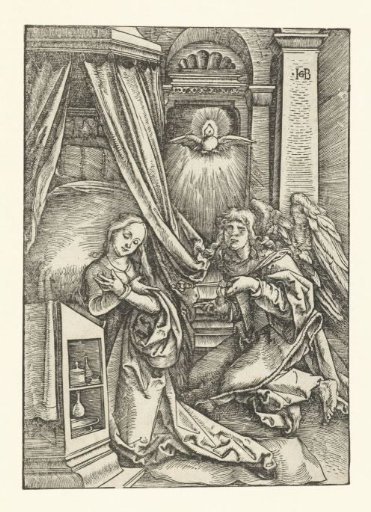 Angel Gabriel Brings Message to Mary
