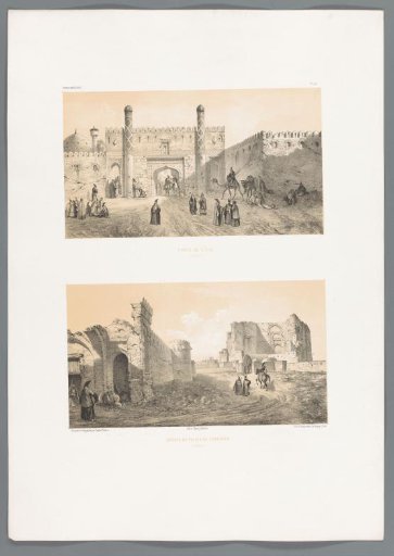 Two views of Tabriz