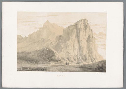 Mount Behistun in Iran