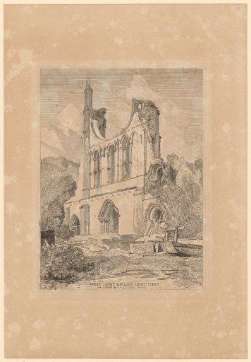 Ruin of Byland Abbey, Yorkshire