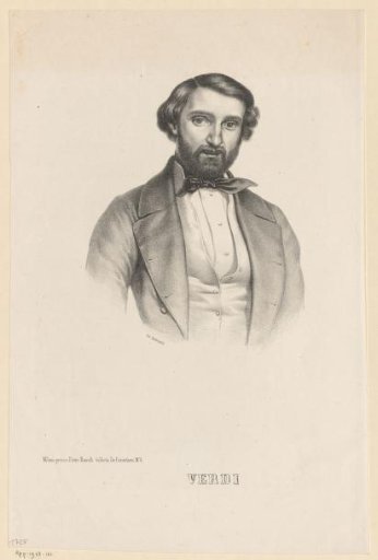 Portrait of Giuseppe Verdi