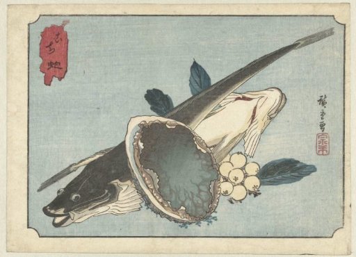 Flounders, abalone and berries