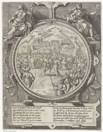 The Keys of the Citadel Are Handed Over to Liedekercke, 1577