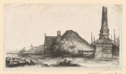 Landscape with a banpole