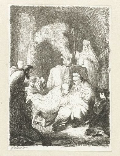 The circumcision: small plate