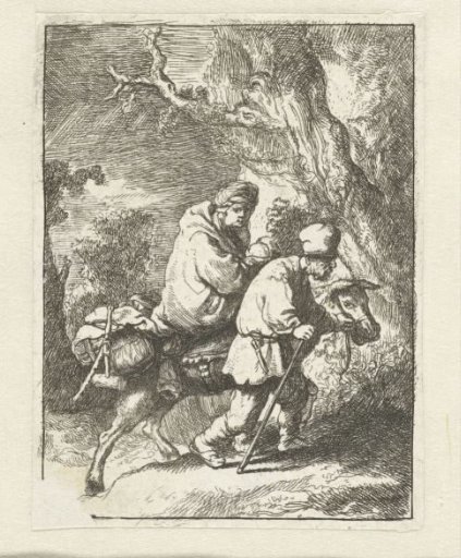 The flight into Egypt: small