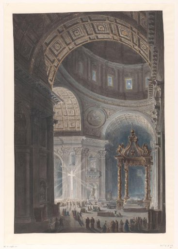 The Elevation of the Cross in St. Peter's in Rome