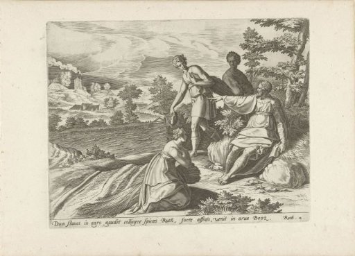 Ruth Kneels Before Boaz