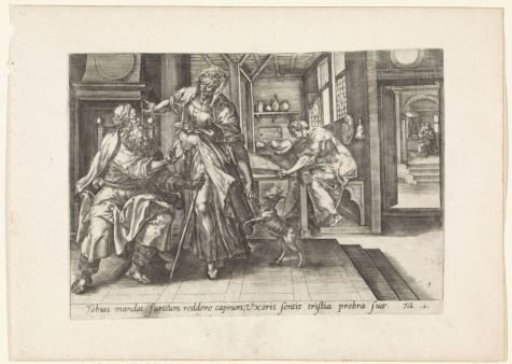 Tobit and Anna with the kid