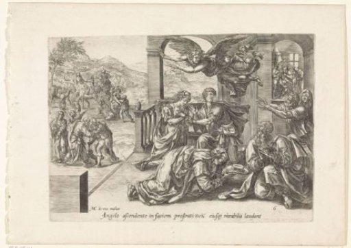 Departure of the angel Raphael