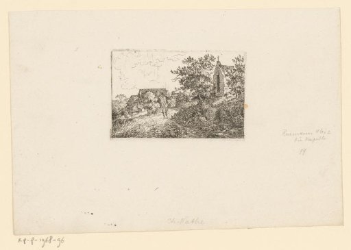 Landscape with a chapel