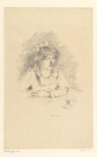 Reading woman