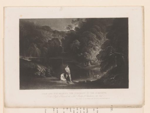 God reproaches Adam and Eve for their sin