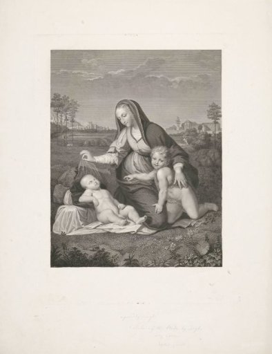 Mary with Child and the young John the Baptist in a Landscape