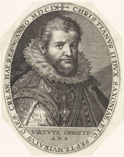 Portrait of Christian II of Saxony
