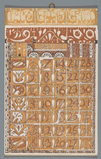 Calendar 1900