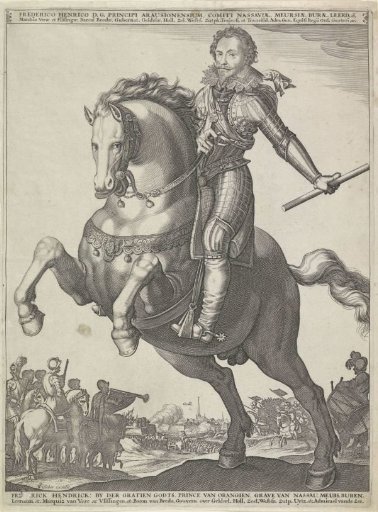Equestrian portrait of Frederick Henry, Prince of Orange