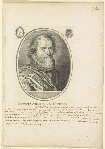 Portrait of Maurice, Prince of Orange