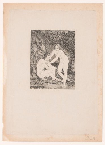Daphnis and Chloë bathing