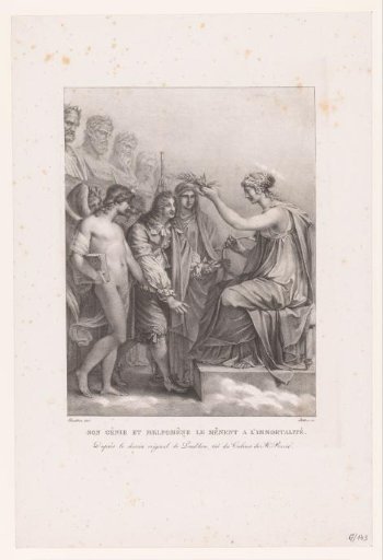 Apotheosis of Jean Racine