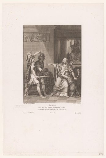 Jocasta accuses Eteocles and Polynices