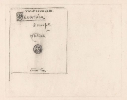 Design for the Title Page of Akëdysséril