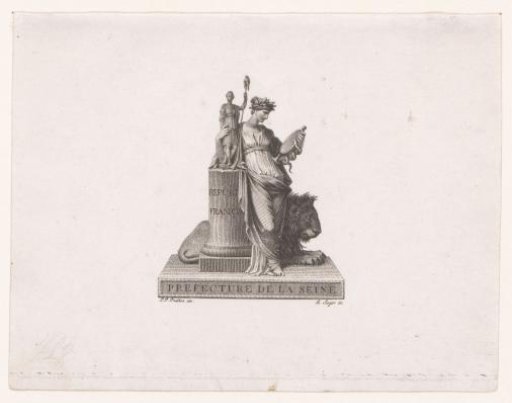 Letterhead for the Department of the Seine