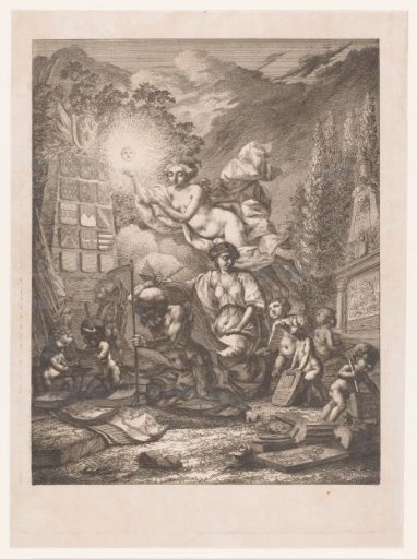 Allegory on heraldry